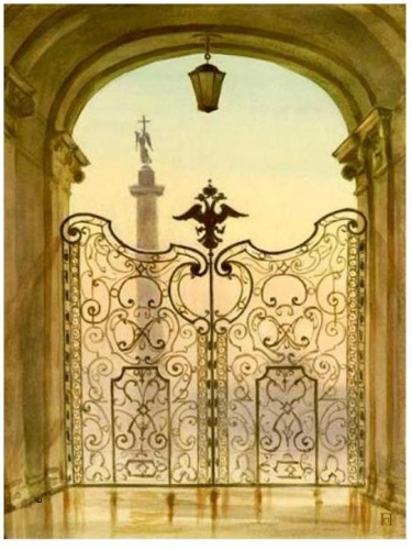 Ворота Зимнего дворца