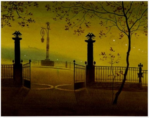 Сумерки в Летнем саду