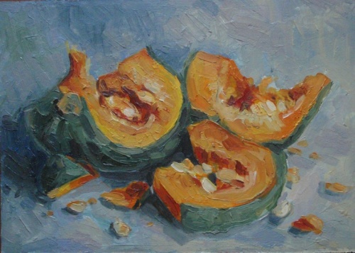 Ананасовая тыква (этюд0