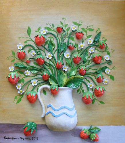 Клубничный букет
