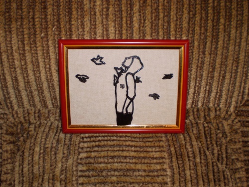 Картина из дерева Полет души