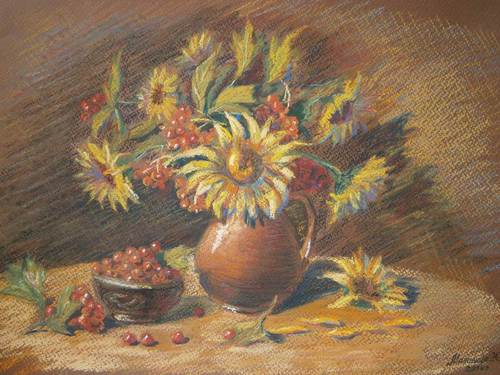 Подсолнухи