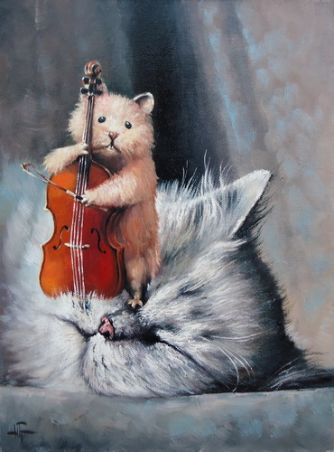 мышка-музыкант