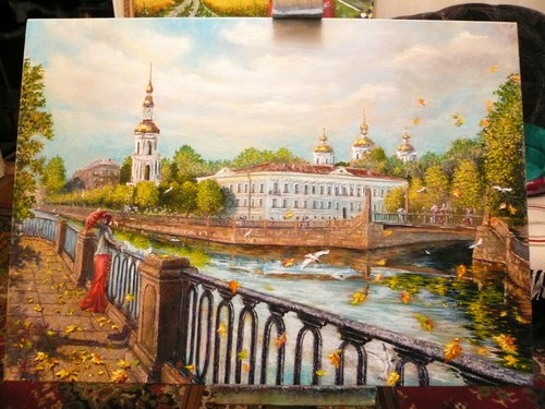 незнакомка на Крюковом канале