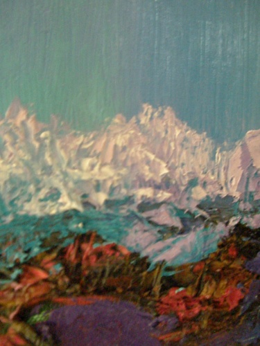 этюд,предгорье-2..