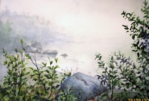 Утро на р. Тулома