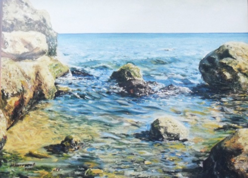 Морской пейзаж под Одессой.